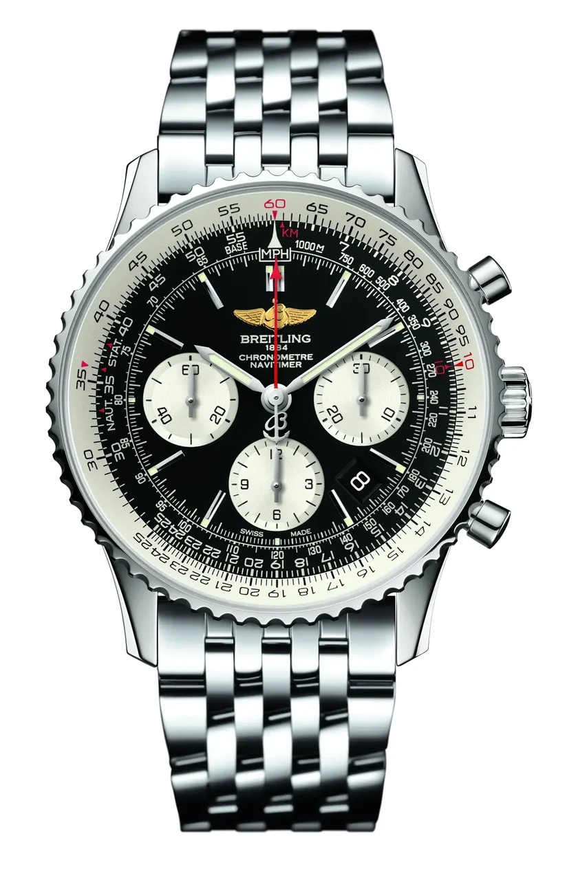 Breitling Navitimer B01 Chronograph 43 AB0120121B1A1 46 mm kol saati