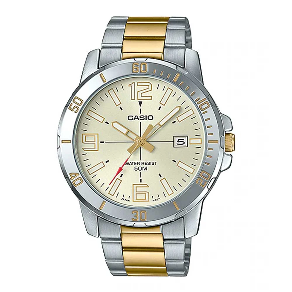 Casio MTP-VD01SG-9BVUDF-P 45 mm kol saati