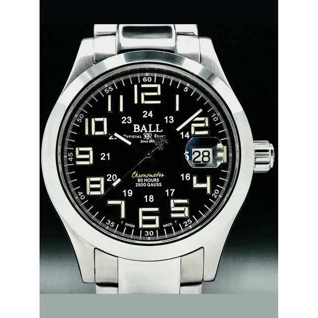 Ball Engineer M Pioneer Black Dial 210000049204 kol saati