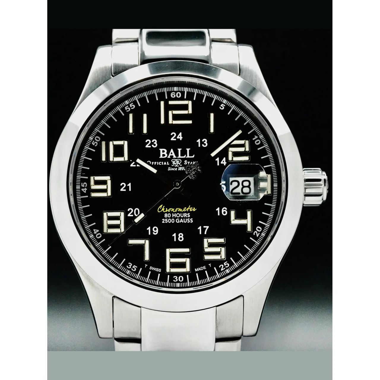 Ball Engineer M Pioneer Black Dial 210000049204 40 mm kol saati
