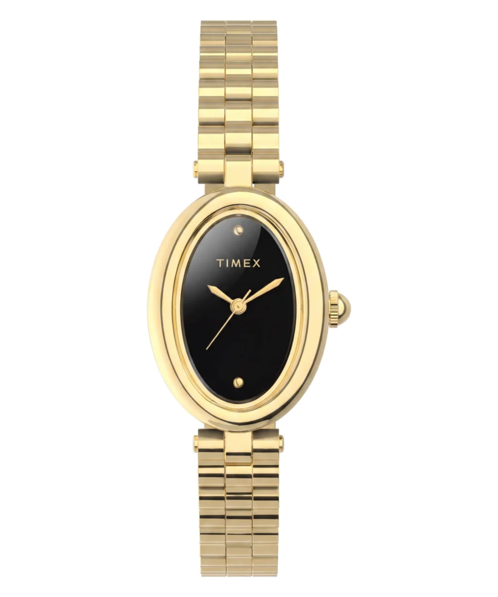 Timex Cavatina® Luxe 22mm Stainless Steel Watch TW2Y86200 22 mm kol saati