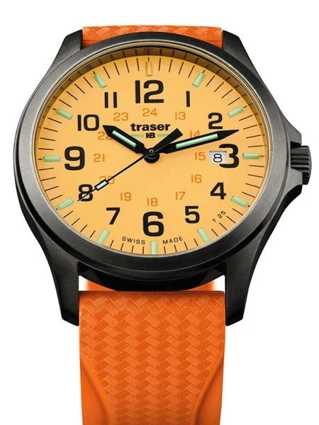 Traser Officer Pro Luminous Dial Watch with an Anti-Reflective Sapphire Crystal #107423 ko