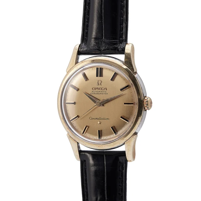 OMEGA OMEGA REF. 14381 61SC, CONSTELLATION, GOLD PLATED kol saati