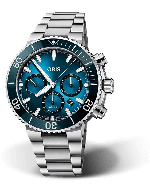 Oris Blue Whale Limited Edition 01 771 7743 4185 kol saati
