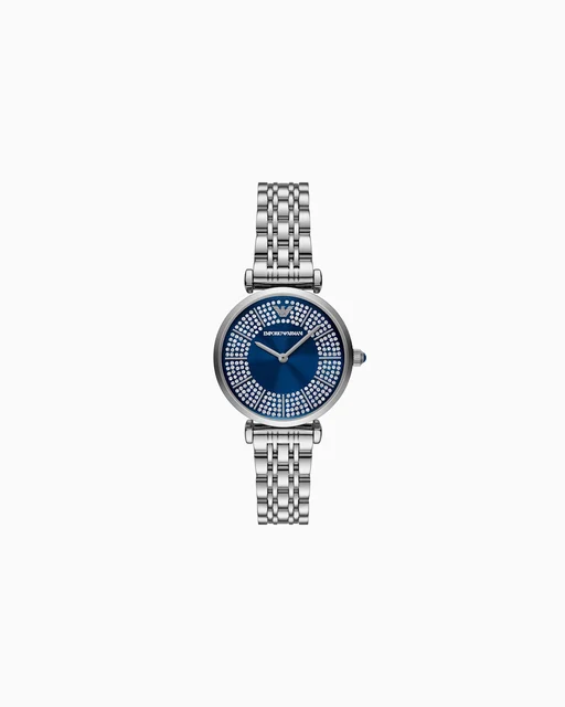 Emporio Armani Two-Hand Stainless Steel Watch AR11627 kol saati