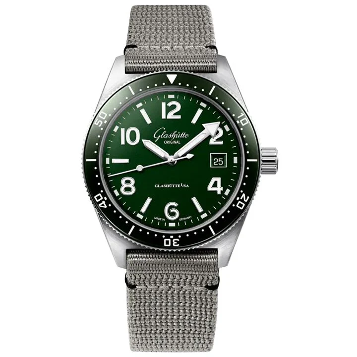 Glashutte Original SeaQ 1-39-11-13-83-34 40 mm kol saati