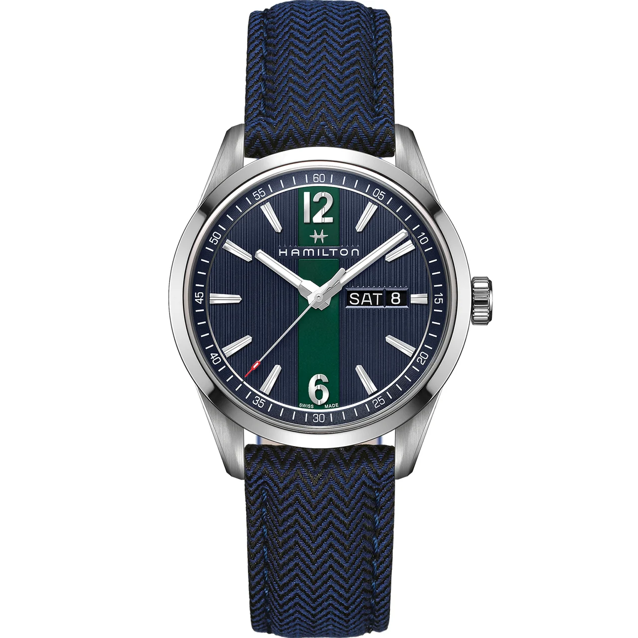Hamilton Broadway Day Date Quartz H43311941 40 mm kol saati