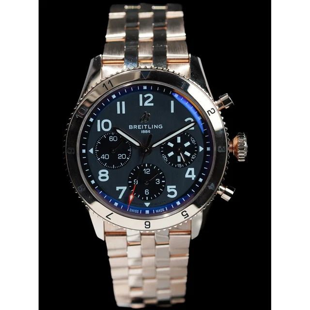 Breitling Classic Avi Chronograph P-51 Mustang 18K Rose Gold 210009N29905 kol saati