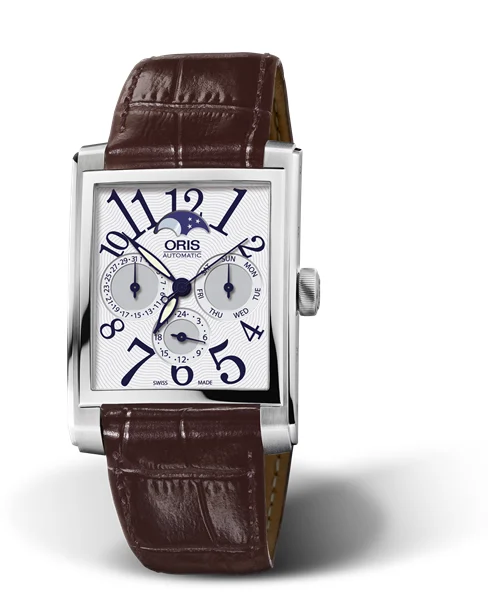 Oris Rectangular Complication 01 581 7658 4061-07 5 23 70FC 33 mm kol saati