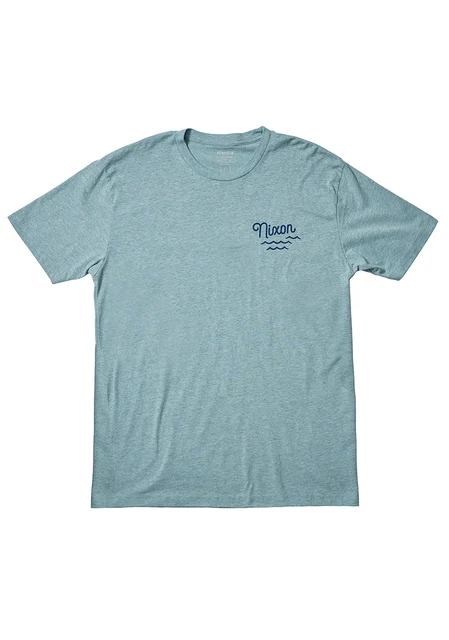 Nixon US Quinny Repreve® T-Shirt - Heather Pacific S2871-3384-02 kol saati