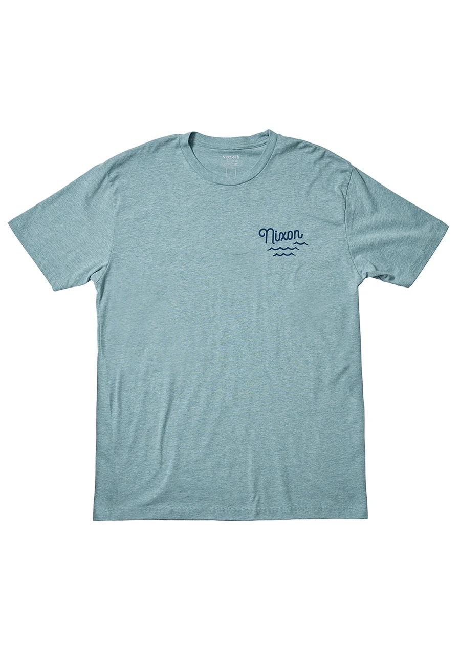 Nixon US Quinny Repreve® T-Shirt - Heather Pacific S2871-3384-02 kol saati