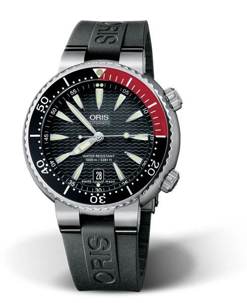 Oris Divers Titan Date 01 733 7541 7154-07 4 24 34TEB 44 mm kol saati