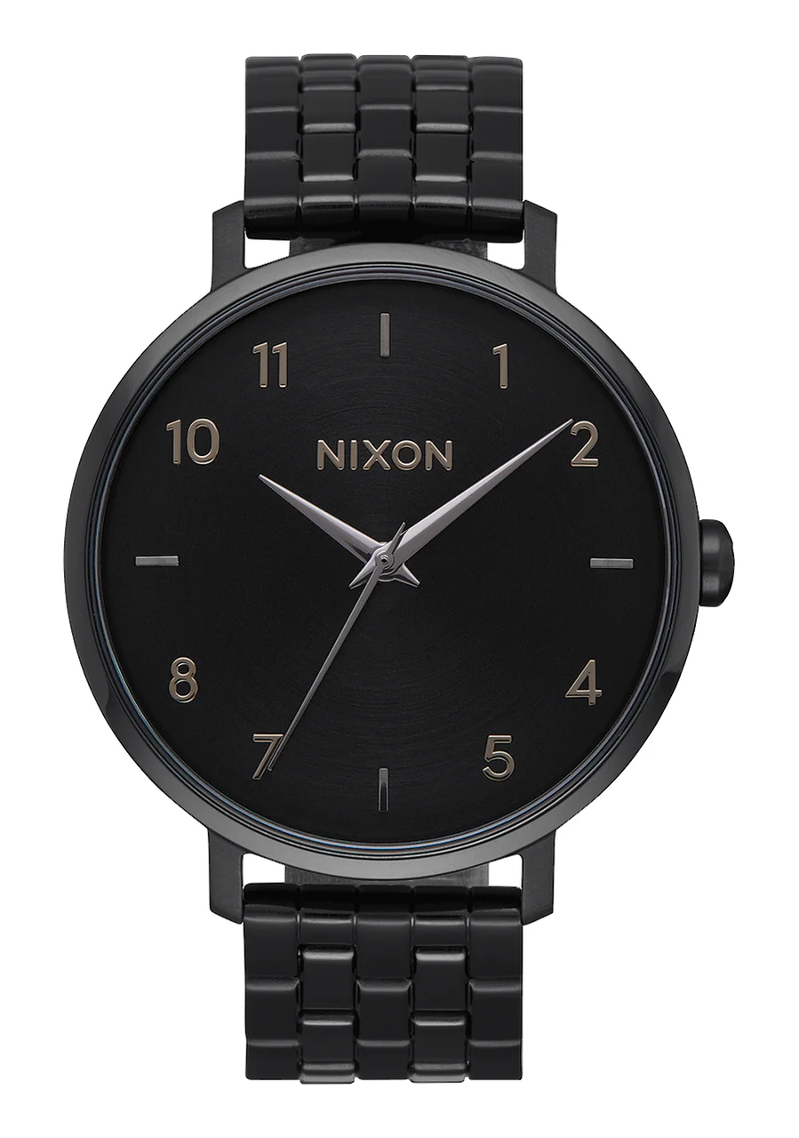 Nixon US Arrow - All Black A1090-001-00 kol saati
