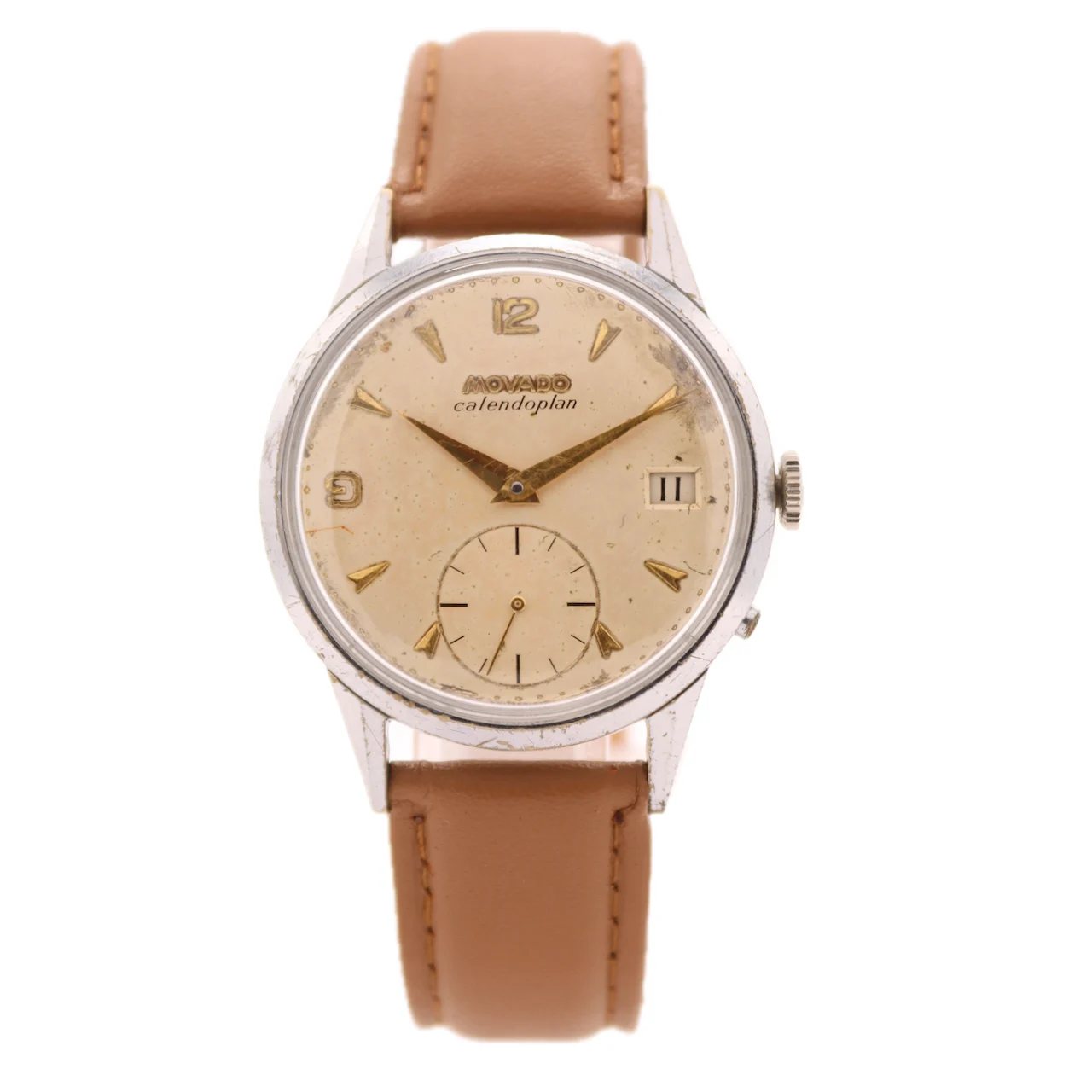 Movado Calendoplan 03192026144027 34 mm kol saati