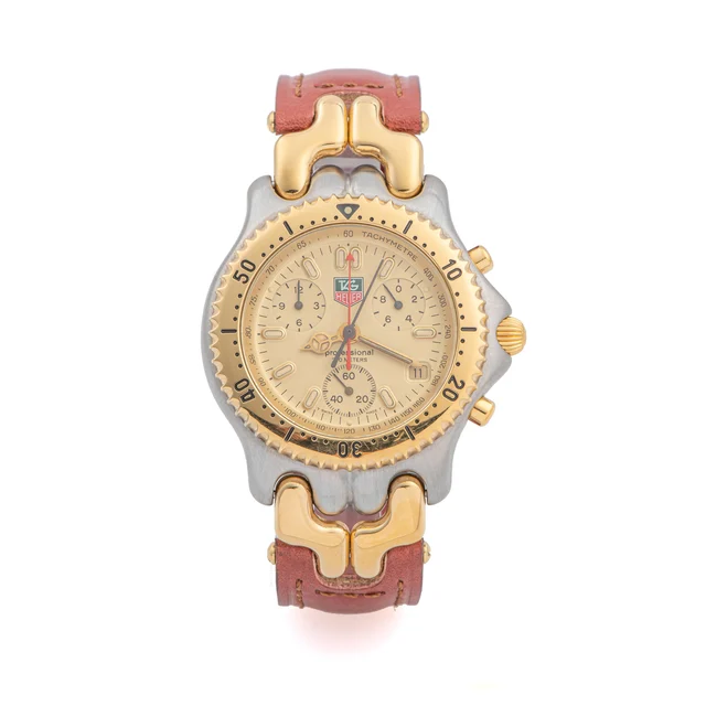 Tag Heuer TAG HEUER, REF. CG 1121, CHRONOGRAPH, STEEL AND GOLD kol saati