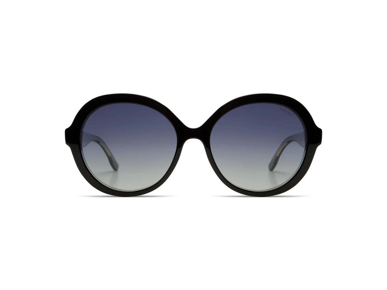 Komono Misty Black Clear White Gold KOM-S10403 kol saati