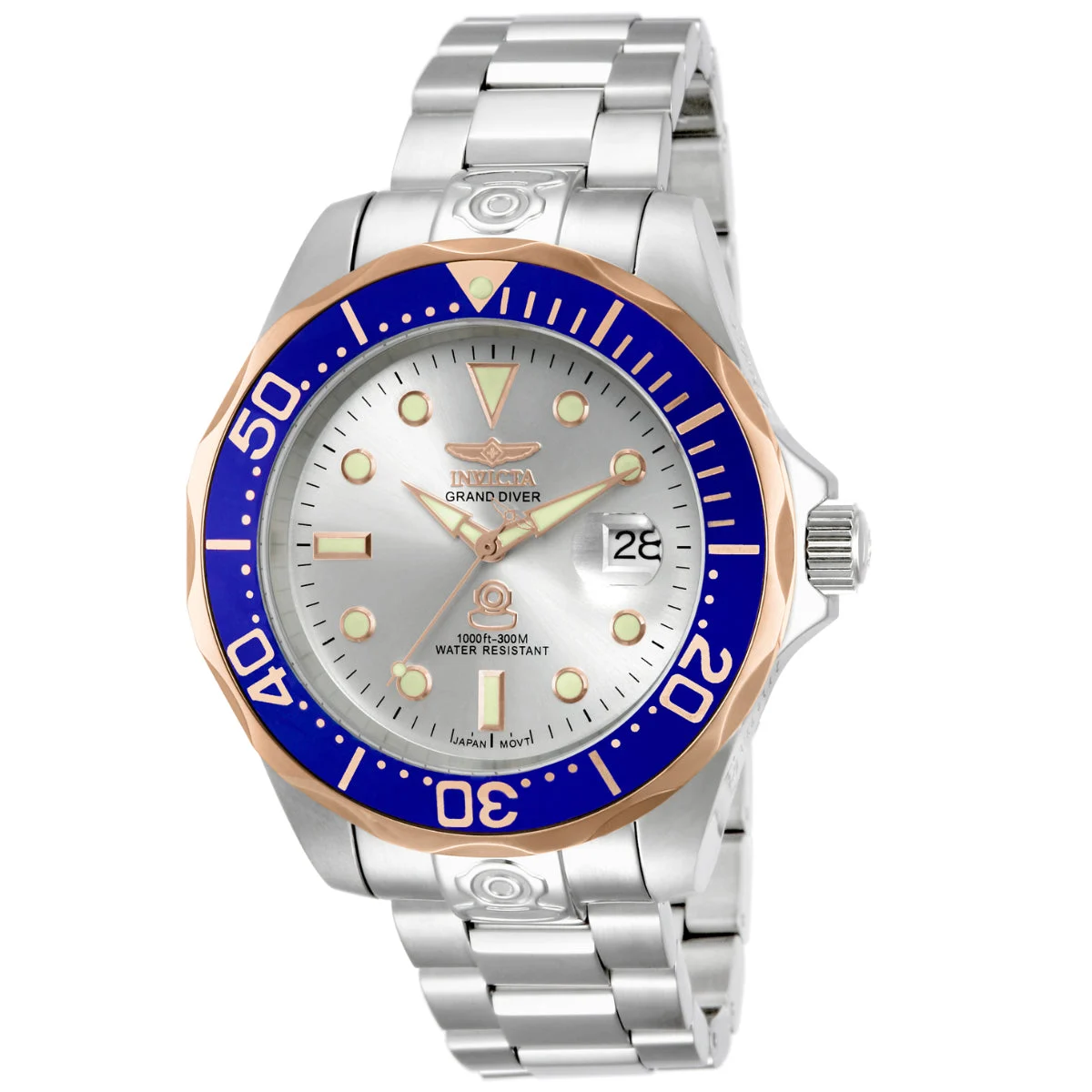 Invicta Grand Diver Deep Garrison Automatic Watch - 47mm. Steel (13788) 47 mm kol saati