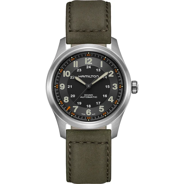 Hamilton Khaki Field Titanium Auto H70205830 kol saati