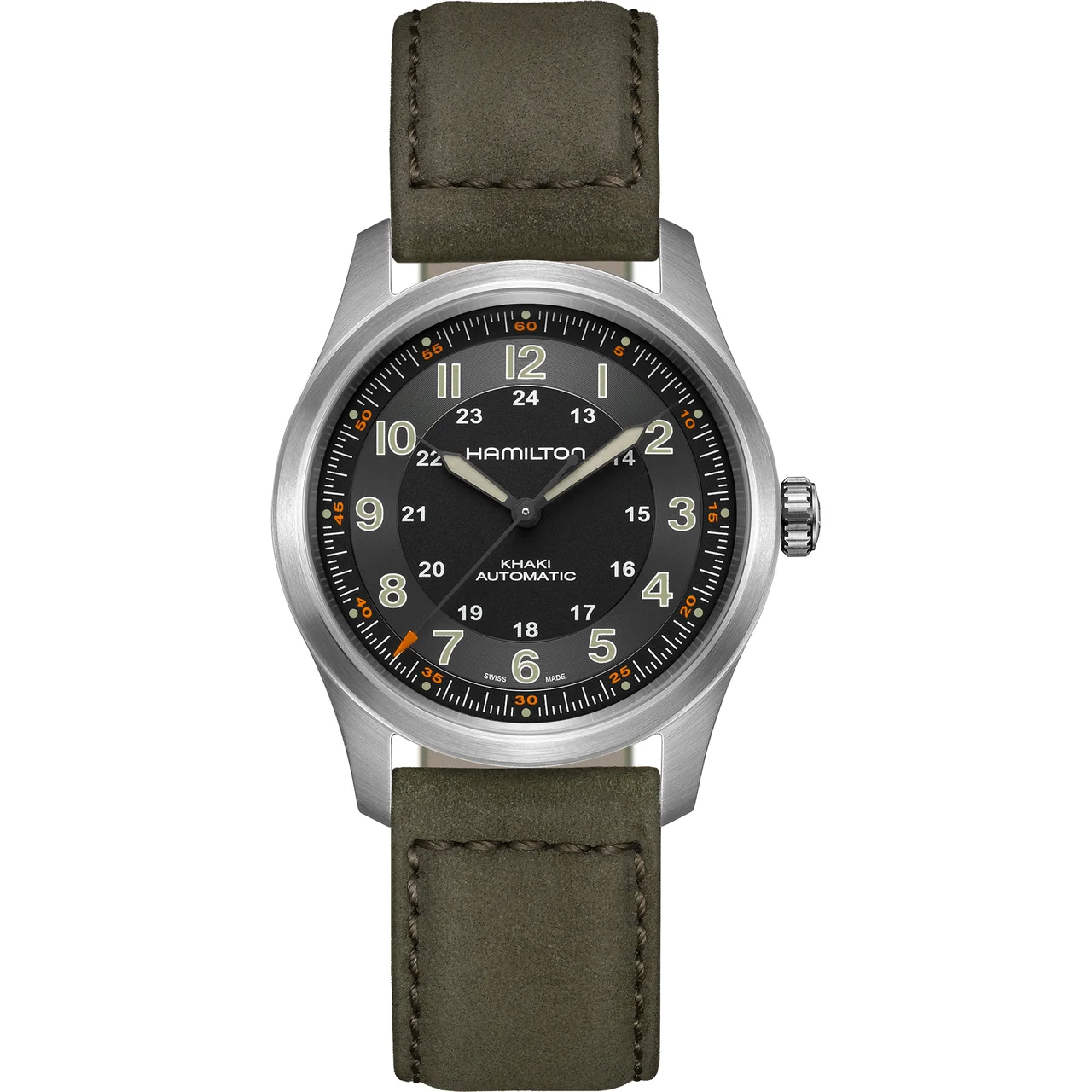 Hamilton Khaki Field Titanium Auto H70205830 38 mm kol saati