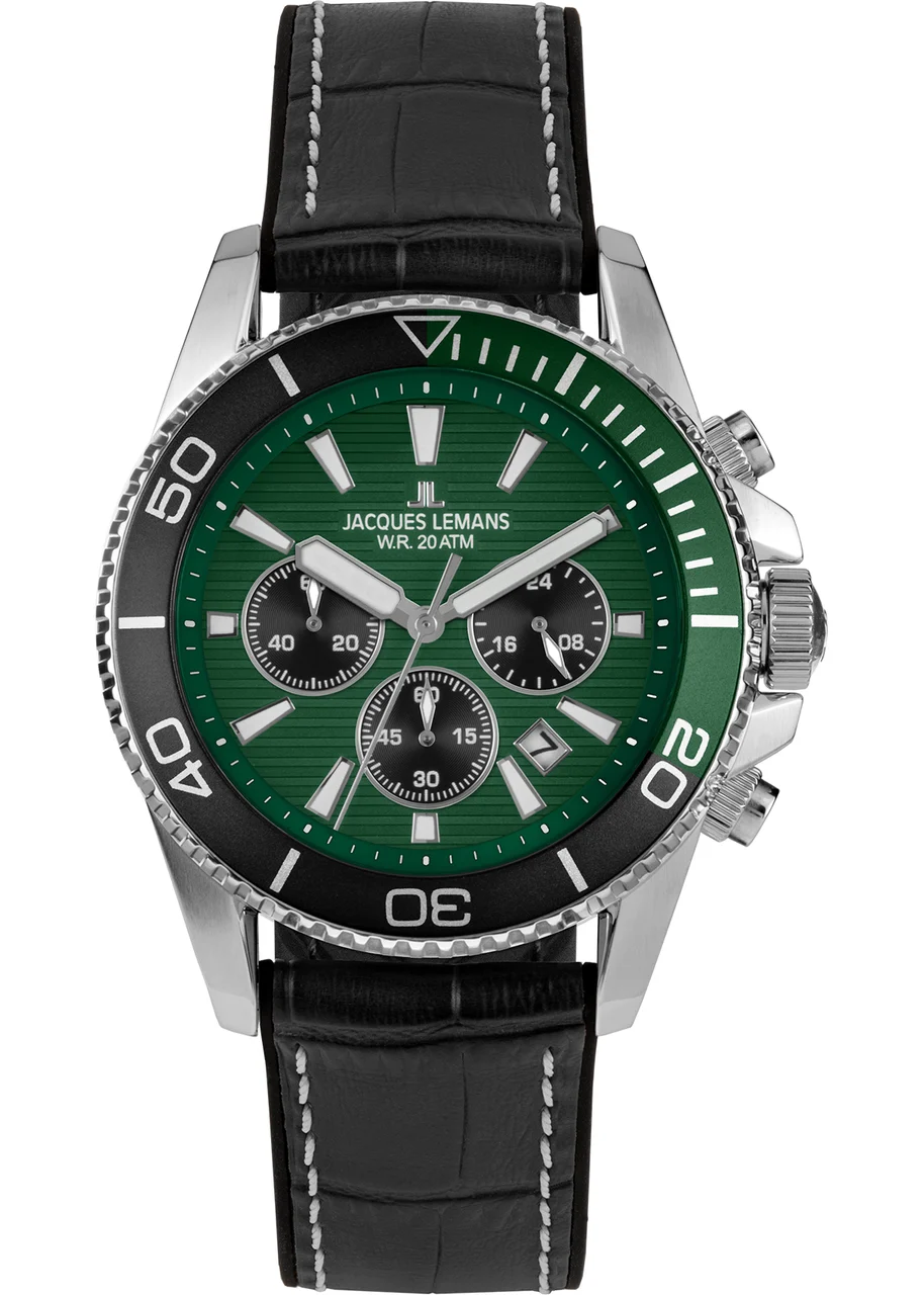 Jacques Lemans Liverpool Diver 1-2206C 44 mm kol saati