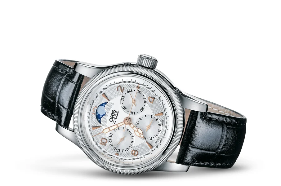 Oris Big Crown Complication 2004 01 581 7566 4061-07 5 19 53 38 mm kol saati