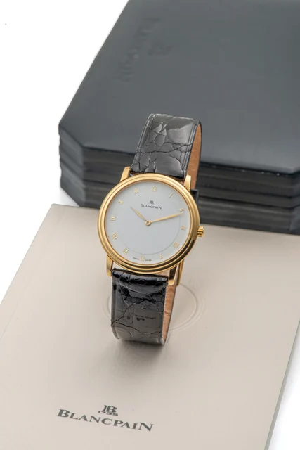 Blancpain BLANCPAIN, REF. 0071, VILLERET, YELLOW GOLD kol saati