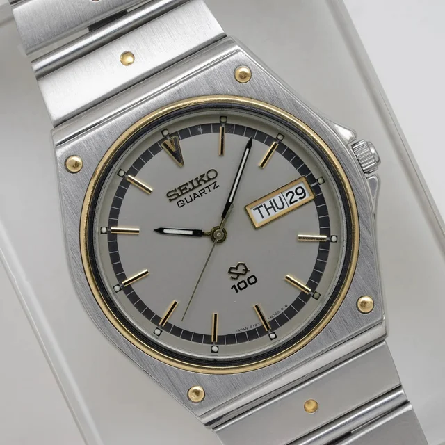 Seiko Ref. 8123-6030, Cal. 8123, Men’s Vintage Quartz Watch SQ100, Ref. 8123-6030, Cal. 81