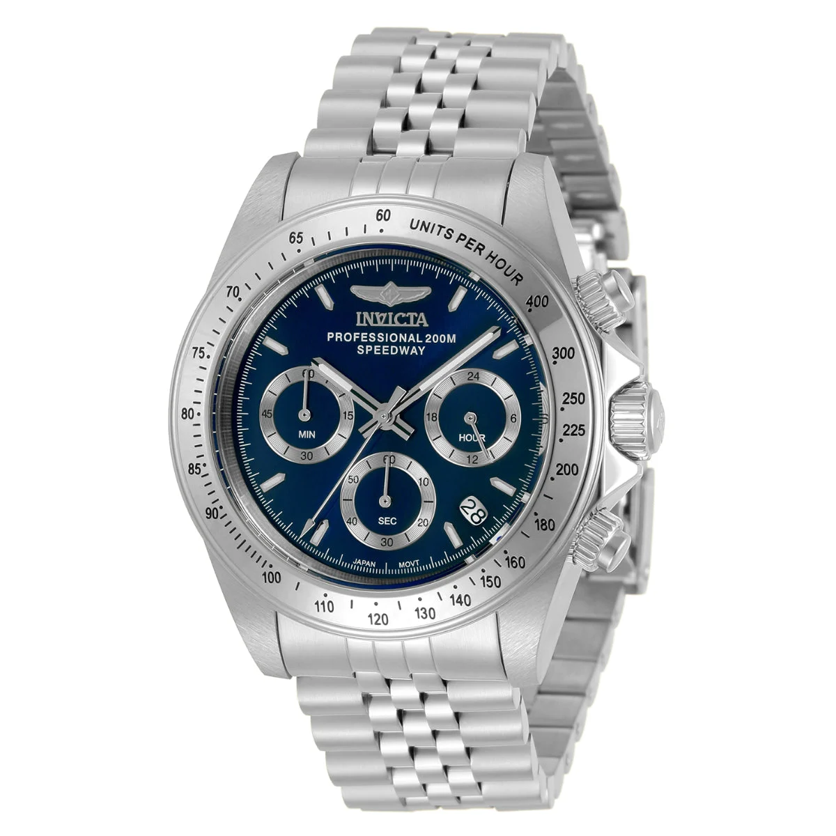 Invicta Speedway Velisque Watch - 39.5mm, Steel (ZG-30990) 39.5 mm kol saati