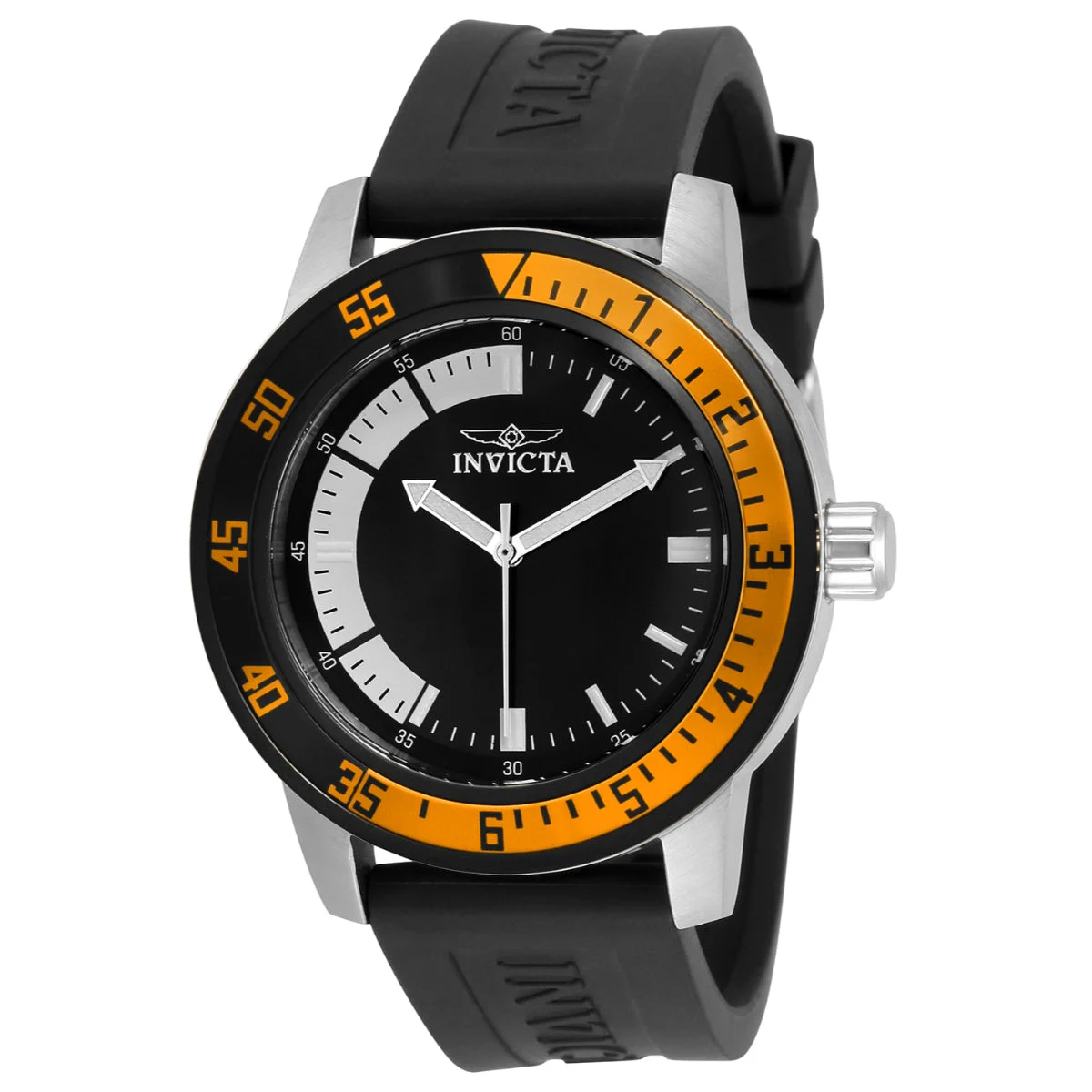 Invicta Specialty Compass Watch - 45mm. Black (34014) 45 mm kol saati