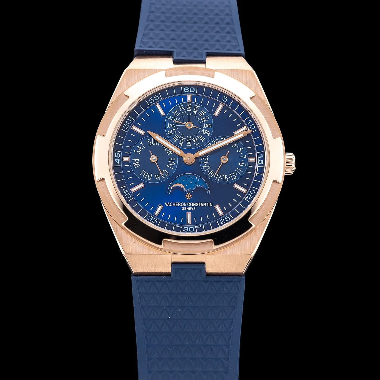 Vacheron Constantin Overseas Perpetual Calendar 4300V/000R-B509 210009N40609 50 mm kol saati