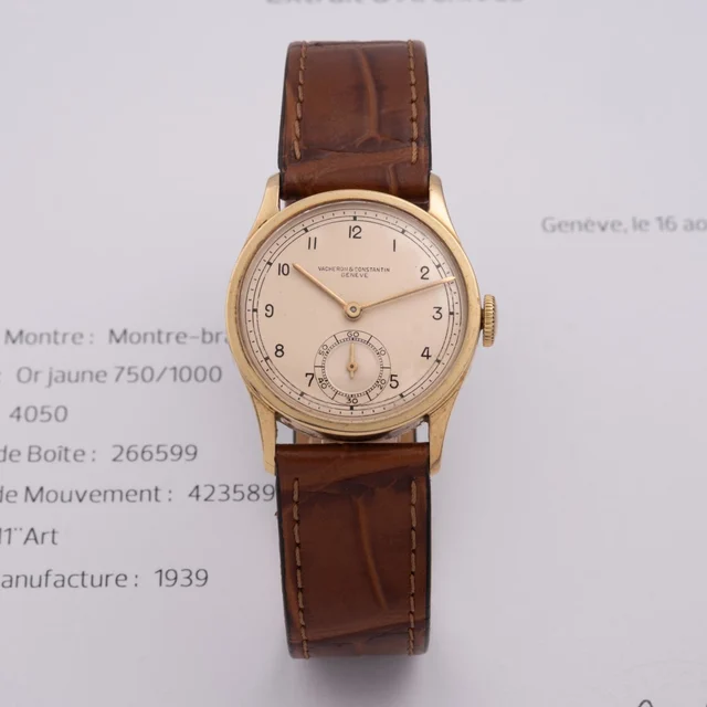 Vacheron Constantin Switzerland 4050 kol saati