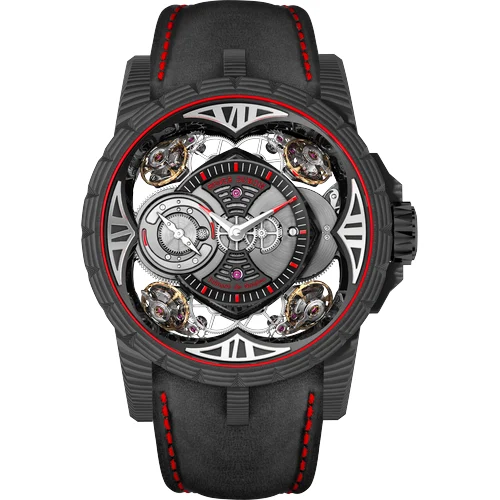 Roger Dubuis Quatuor Carbon 48mm RDDBEX0673 48 mm kol saati