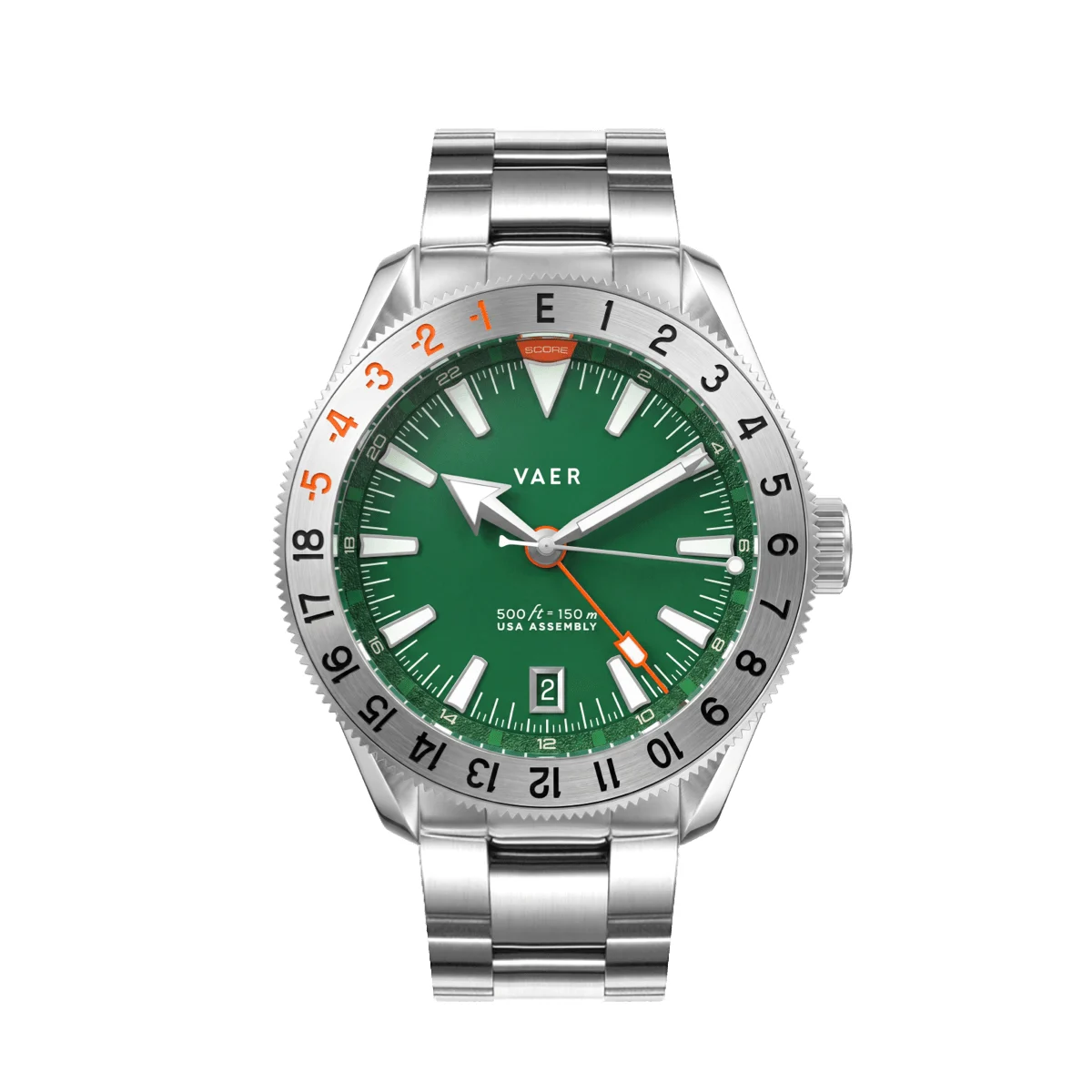 Vaer G2-FW39-FKM20BLK-SPNY20DGN 39 mm kol saati
