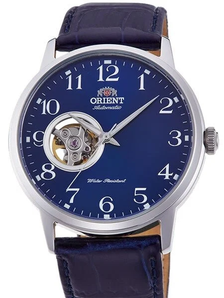 Orient Open-Heart Automatic with Hand-winding, Hacking #RA-AG0011L10A 41 mm kol saati