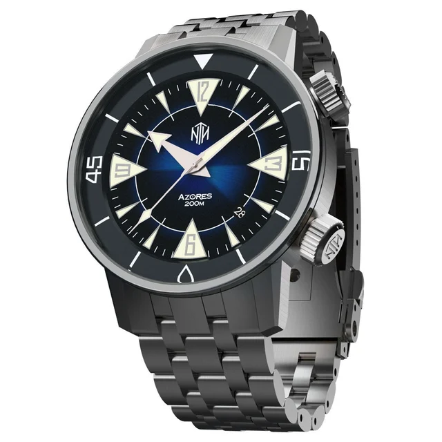 NTH Azores 200-Meter Hi-Beat Automatic Dive Watch with a DD AR Sapphire Crystal #WW- -TZBD