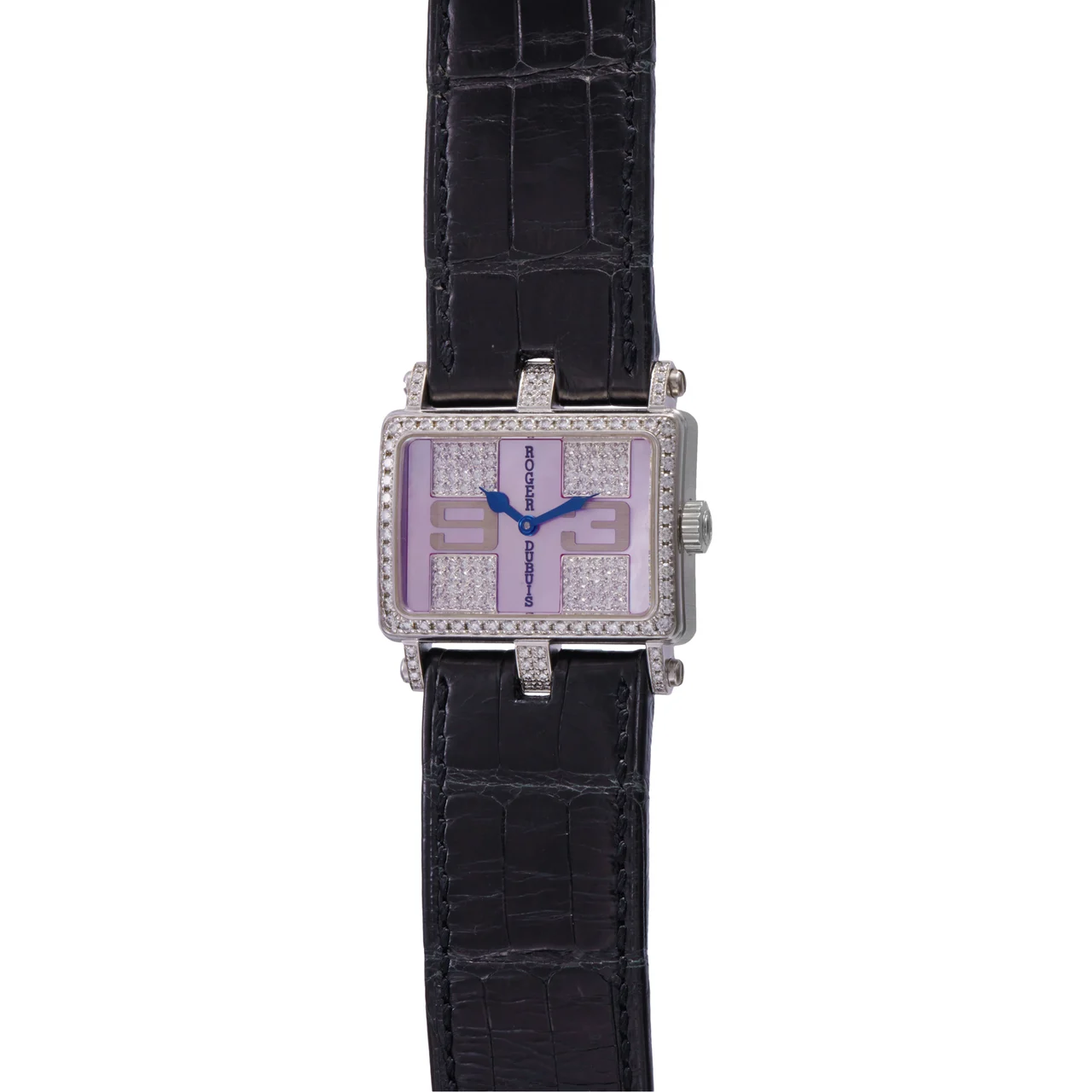 Roger Dubuis ROGER DUBUIS REF. T22 860, TOO MUCH, MOTHER OF PEARL, DIAMOND, WHITE GOLD kol saati