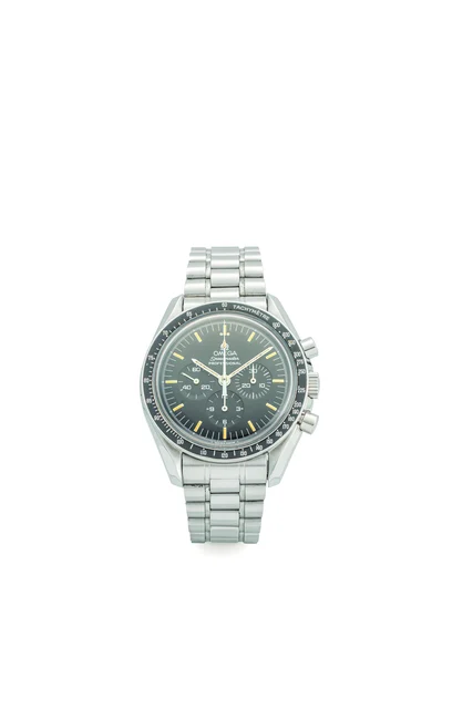 OMEGA Ref. ST 345.0022, chronograph, minute and hour counters, black dial, calibre 861; “S