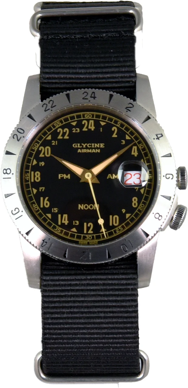 Glycine Airman PRE848 41 mm kol saati