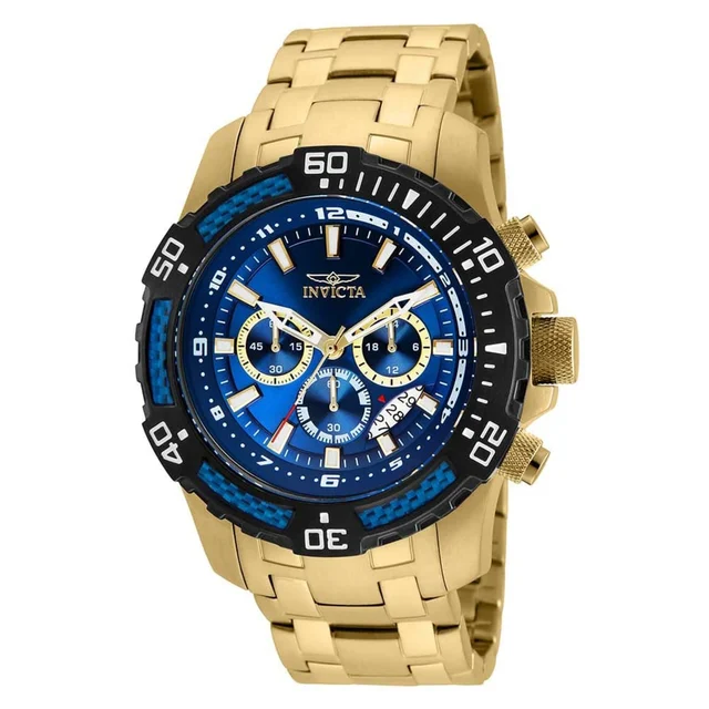 Invicta Pro Diver SCUBA Watch - 51mm, Gold (ZG-24856) kol saati