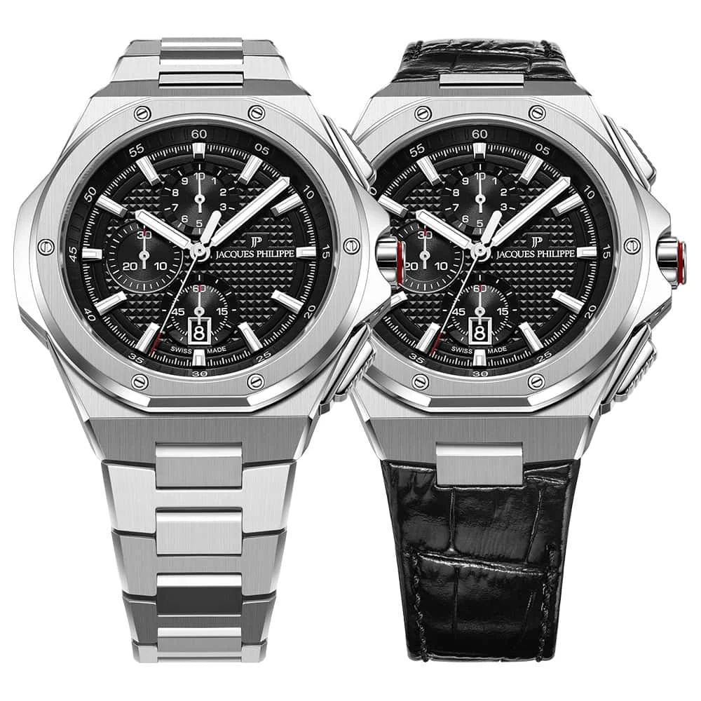 Jacques Philippe Yedek Kordon JPQGC481316XS 44 mm kol saati