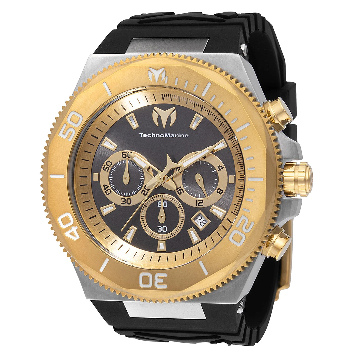 Technomarine Manta Ocean Watch - 49mm, Black (TM-224018) 49 mm kol saati