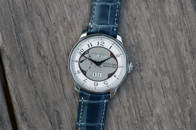 F.P. Journe Perpetual Calendar ref. QP “Platinum, Clover Gre kol saati