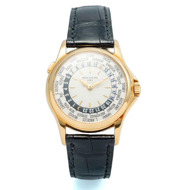 Patek Philippe PATEK PHILIPPE REF 5110 WORLD TIME PINK GOLD kol saati