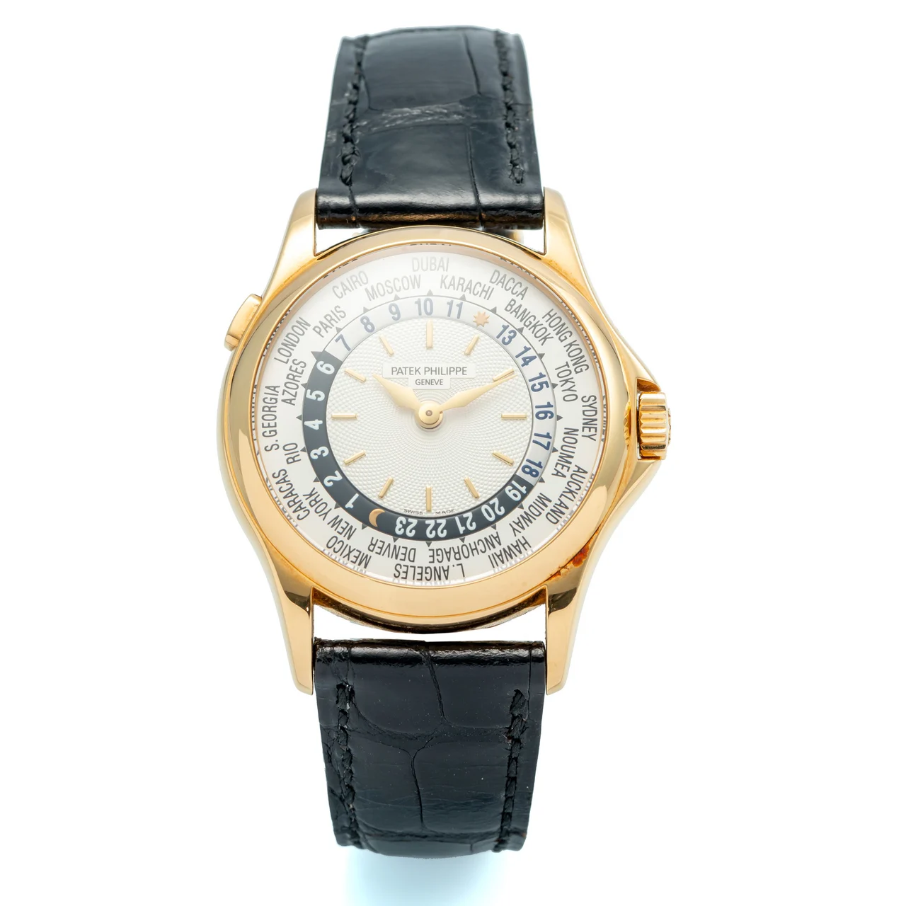 Patek Philippe PATEK PHILIPPE REF 5110 WORLD TIME PINK GOLD kol saati