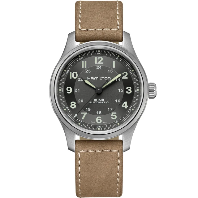 Hamilton Khaki Field Titanium Auto H70545550 kol saati