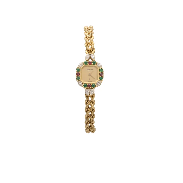 Chopard CHOPARD, REF. 5151, DIAMOND DRESS WATCH, YELLOW GOLD kol saati