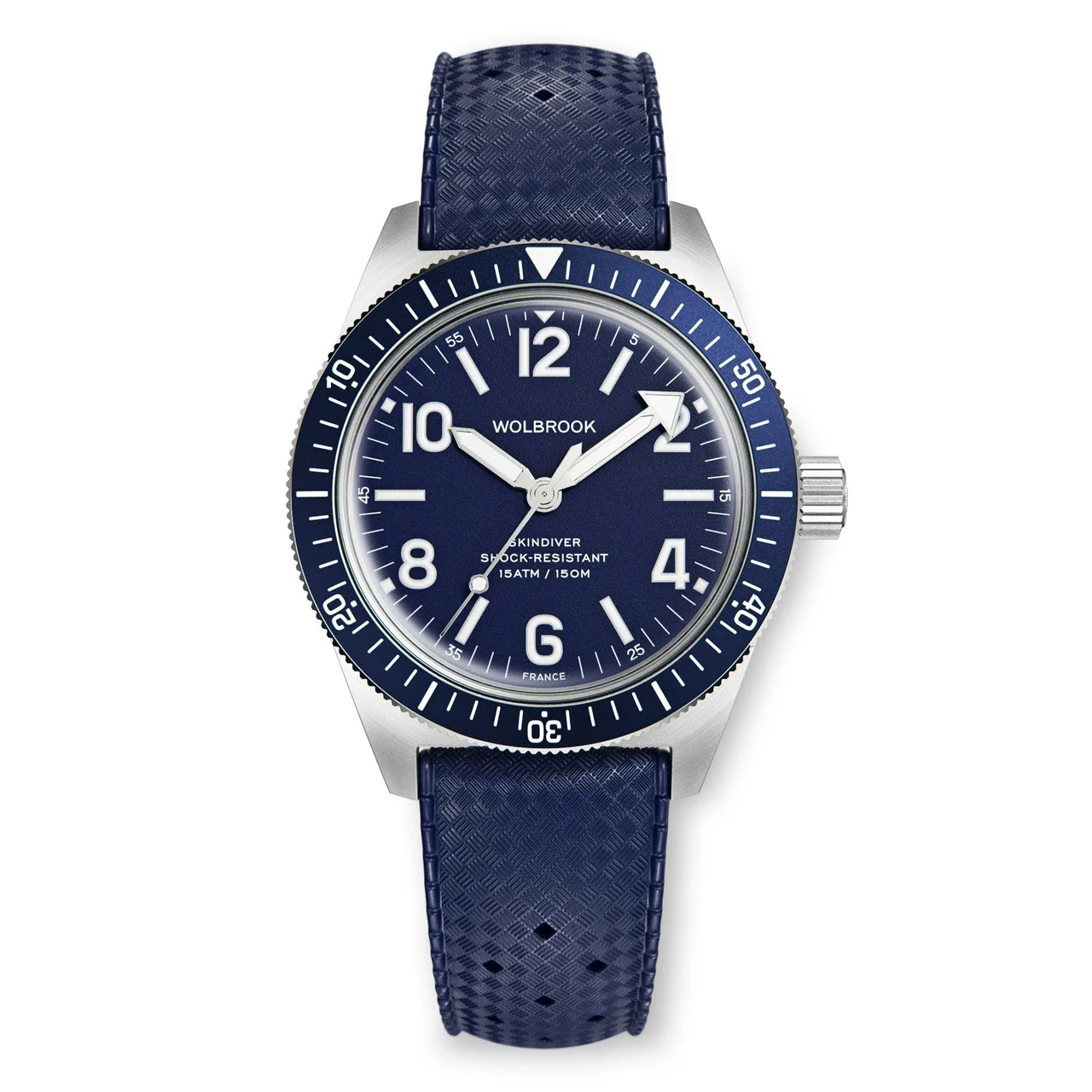 Wolbrook 22-SA-005-RB1-BLU 48 mm kol saati