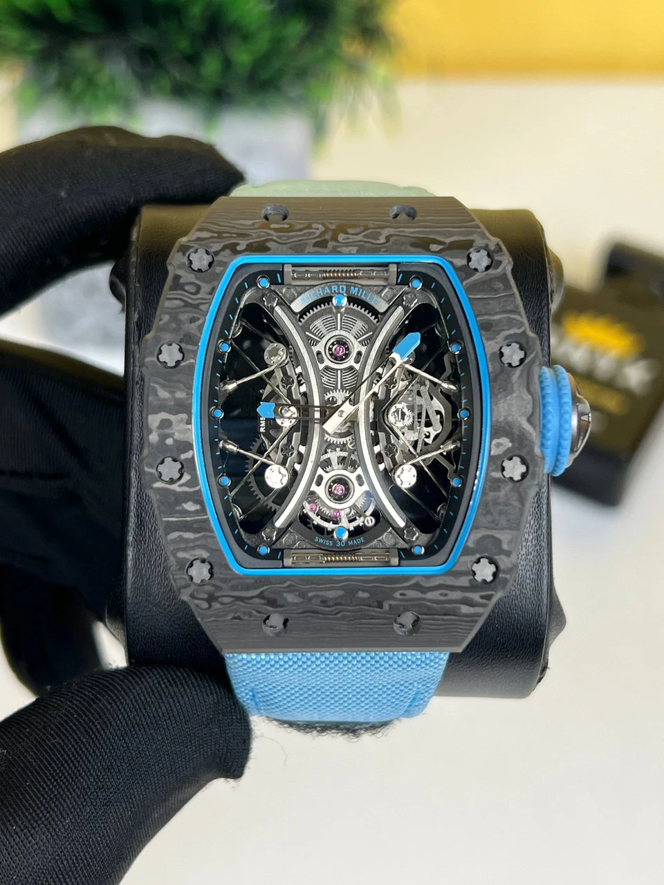 Richard Mille Tourbillon Pablo Mac Donough Richard Mille RM 53-01 Tourbillon Pablo Mac Donough 45 mm kol saati