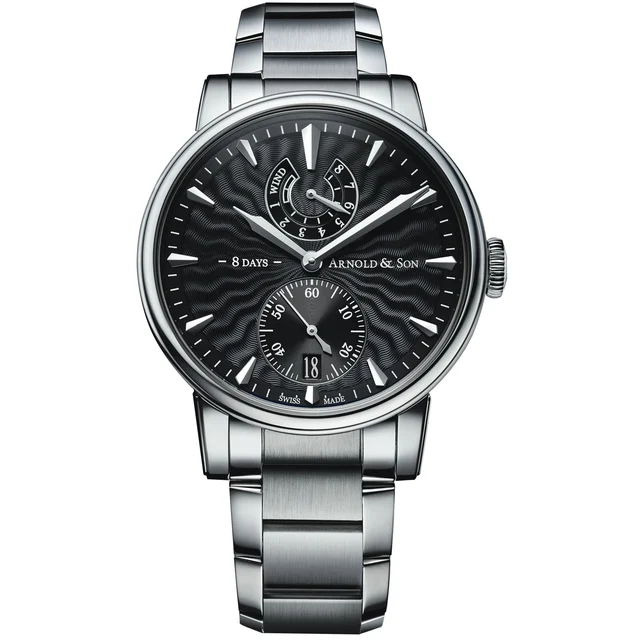 Arnold & Son Eight-Day Royal Navy Black Dial 1EDAS.B01B.S136D kol saati
