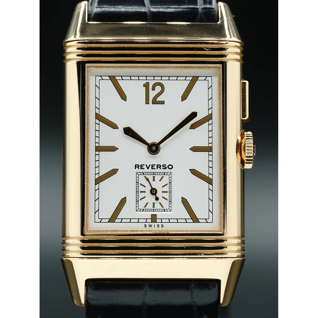 Jaeger-Lecoultre Jaeger LeCoultre Gold Reverso 278.2.54 210000021011 27.5 mm kol saati